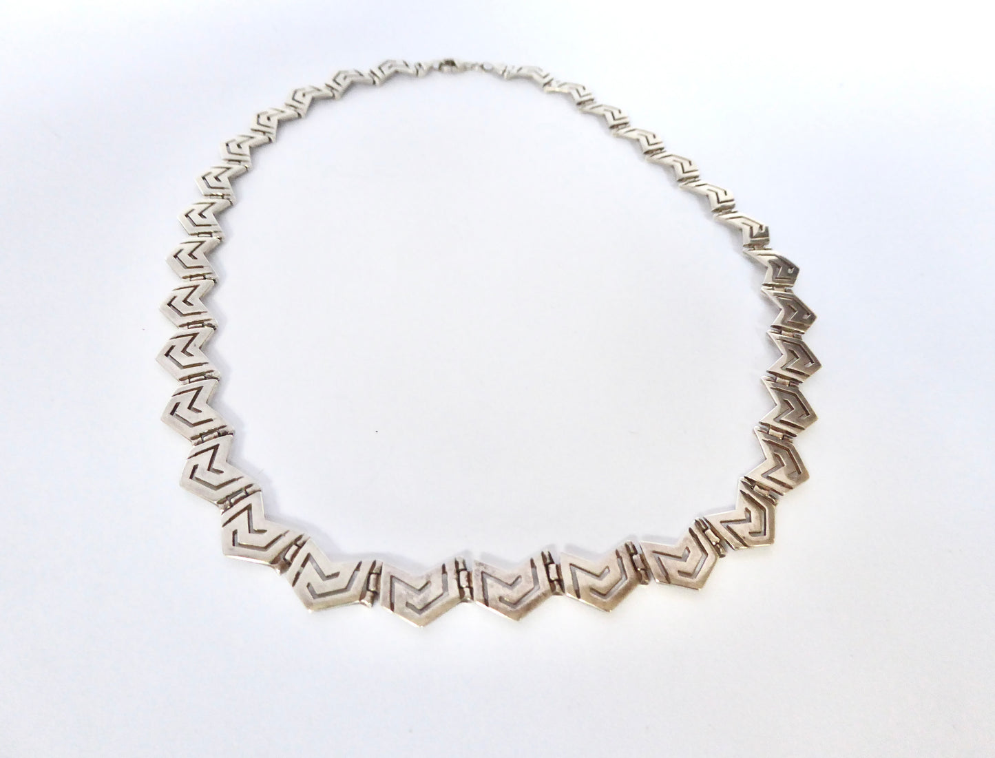 Silver Collar Necklace