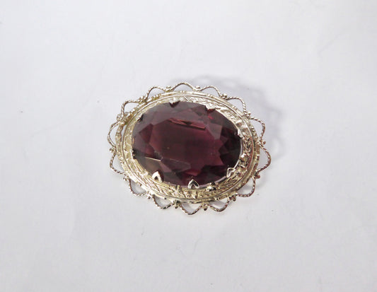 Scottish Oval Vintage Brooch