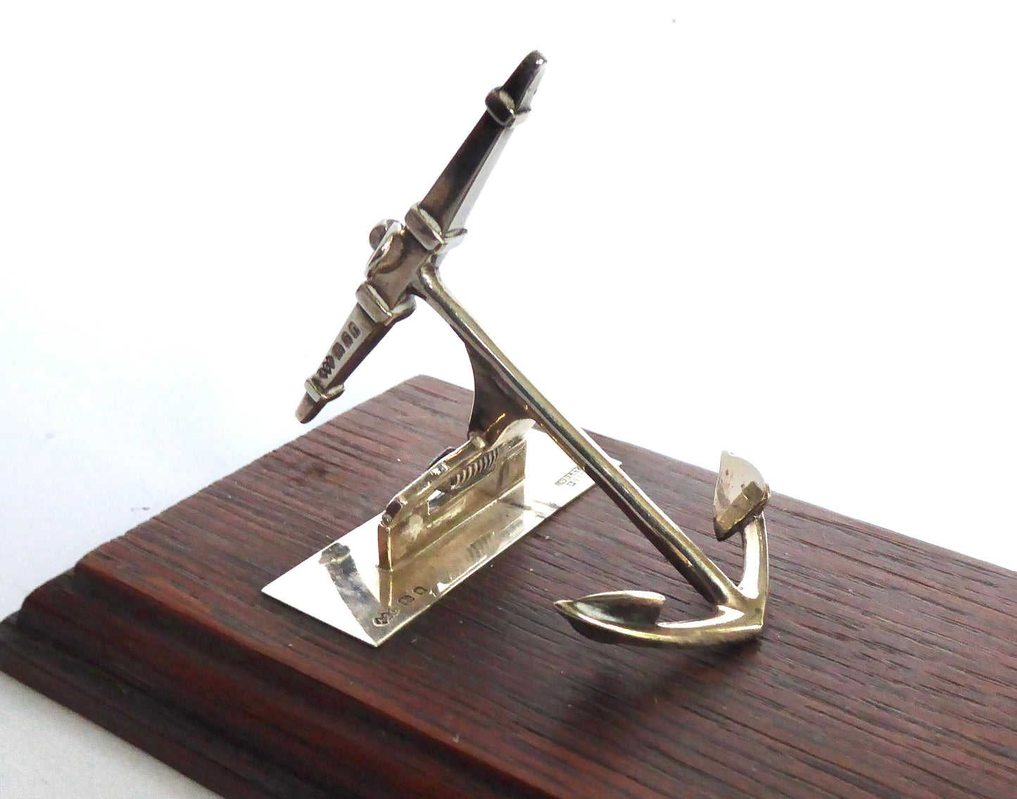 Silver Anchor Note Holder 1924