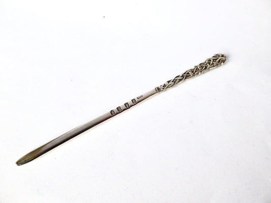 Silver Letter Opener - Celtic Design