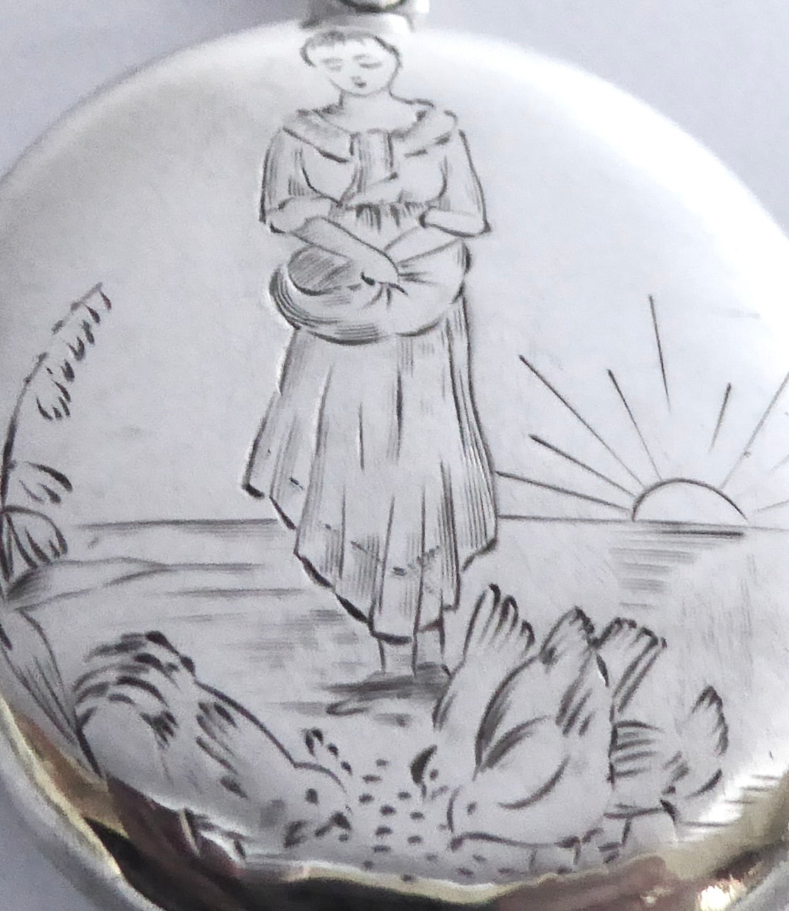 Victorian Silver Locket