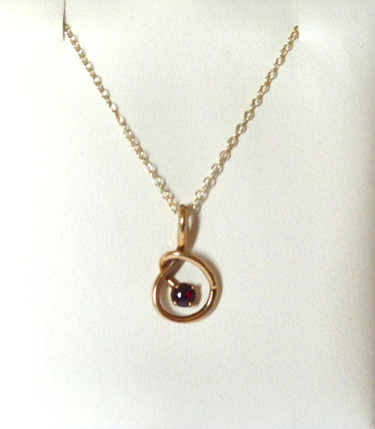 Garnet Pendant 1973