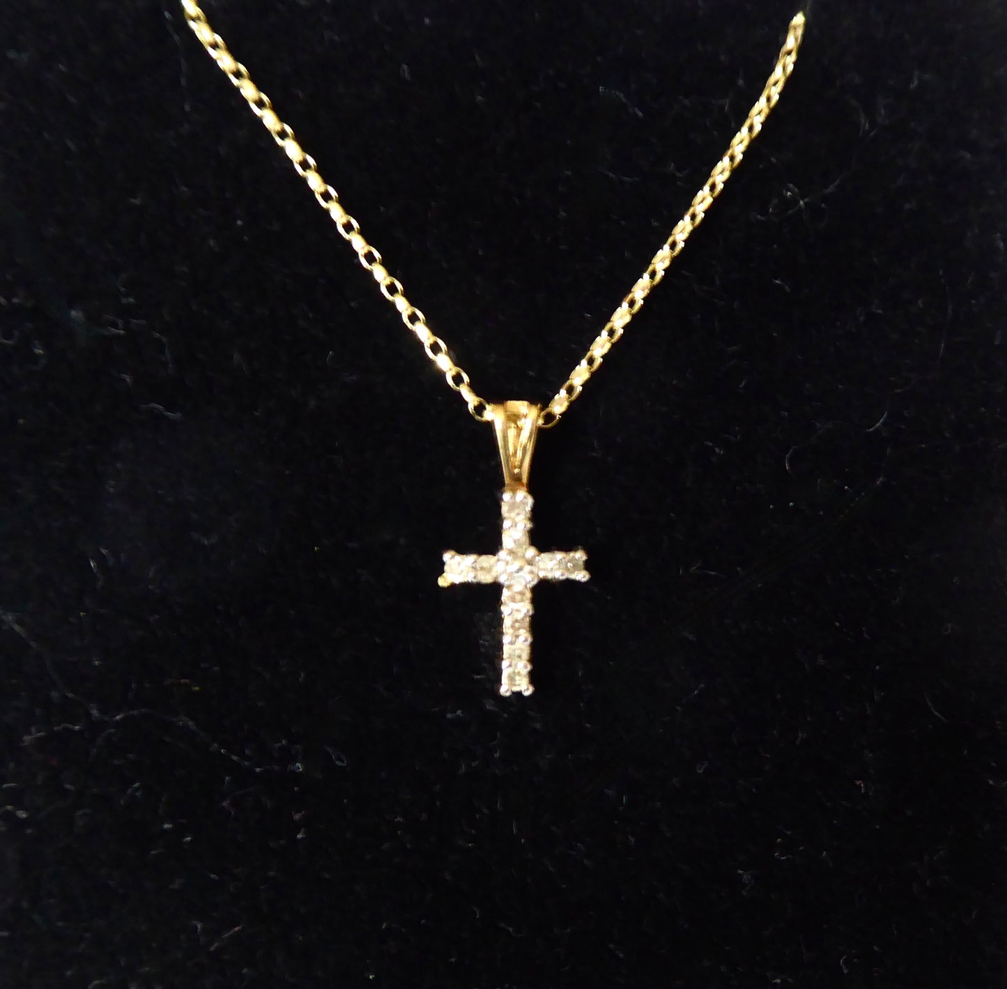 Diamond Cross Pendant