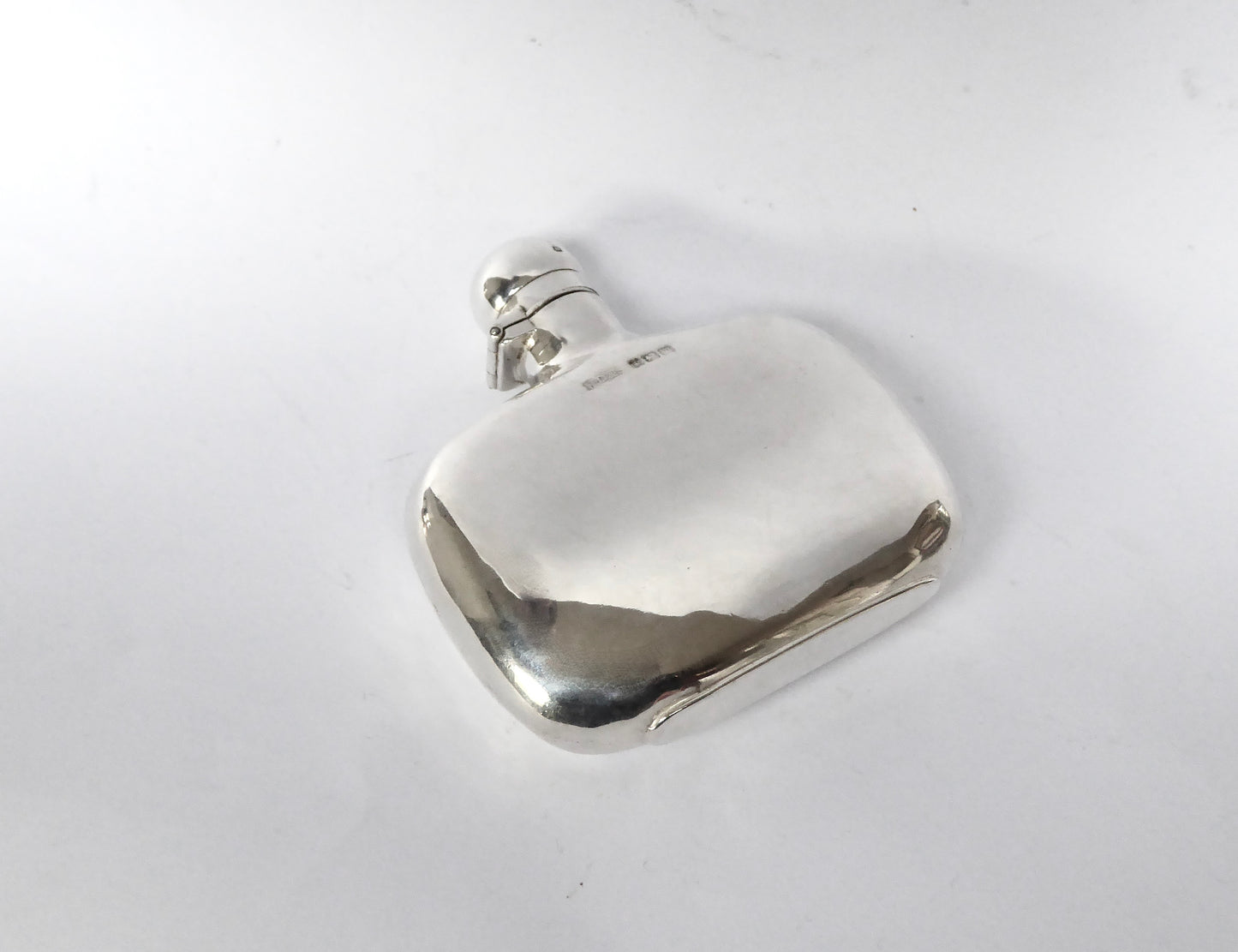 Silver Hip Flask 1904