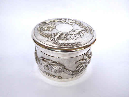Indian Silver Box