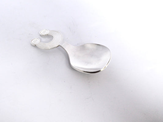 Irish Silver Caddy Spoon