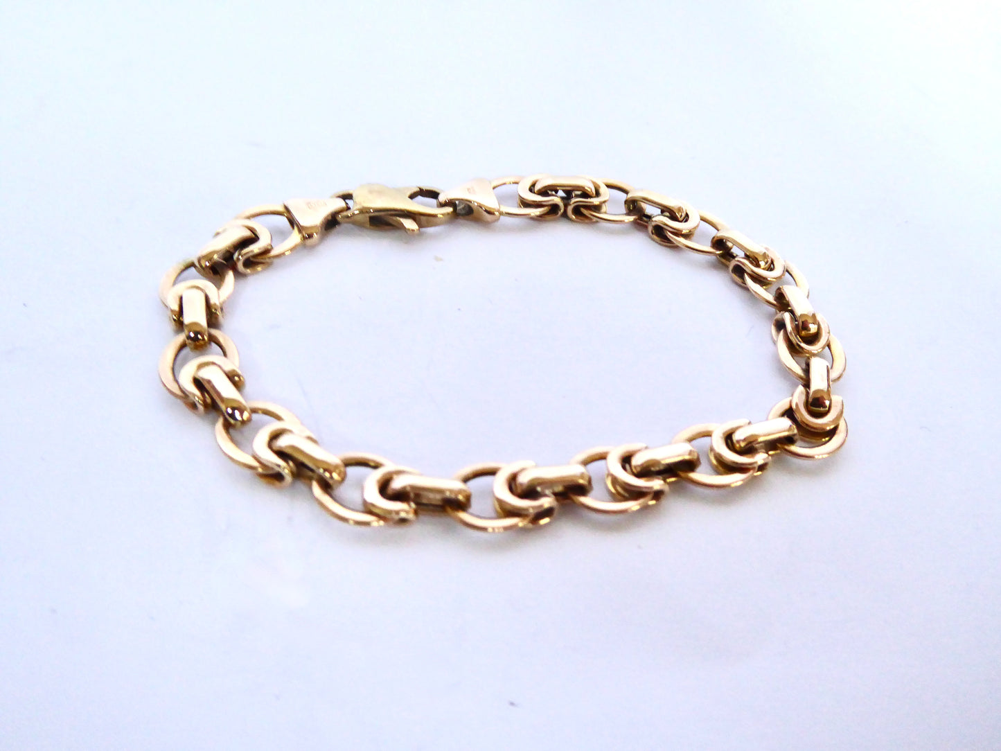 9ct. Fancy Link Bracelet