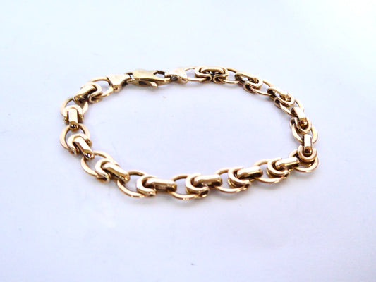 9ct. Fancy Link Bracelet