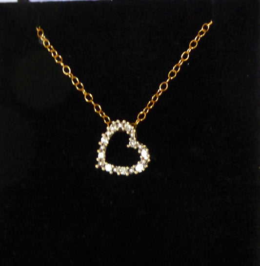 Diamond Heart Pendant