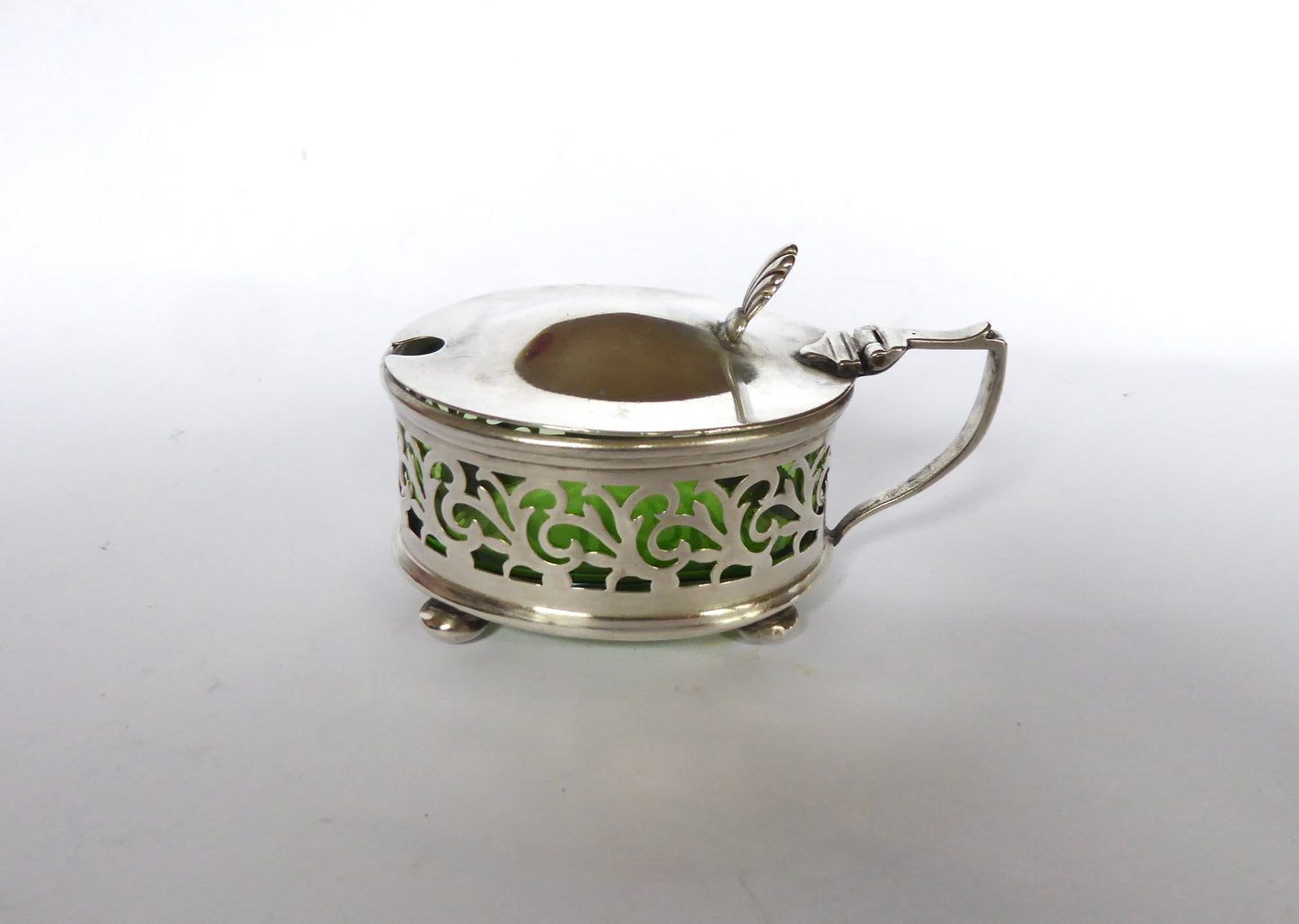 Silver Mustard Pot 1919
