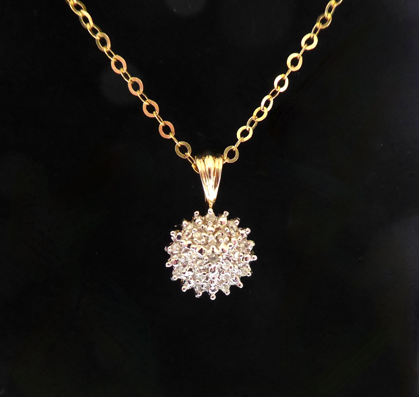 Diamond Cluster Pendant