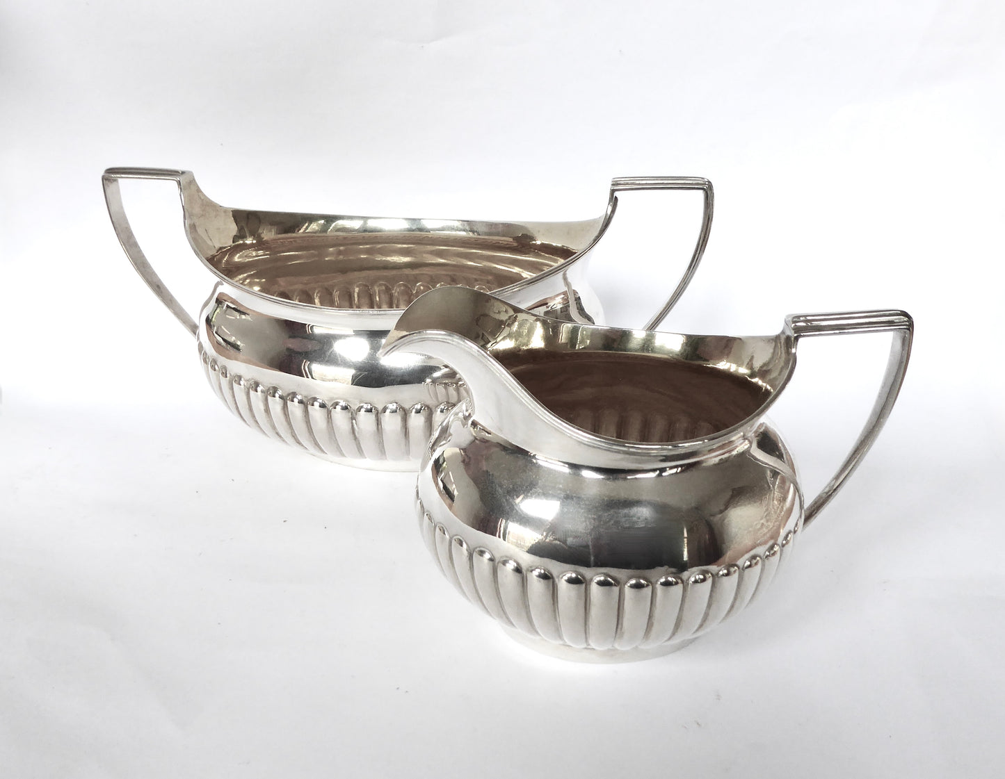 Georgian Irish Silver Milk and Sugar 1805