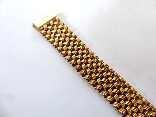 Gold Mesh Bracelet 1967