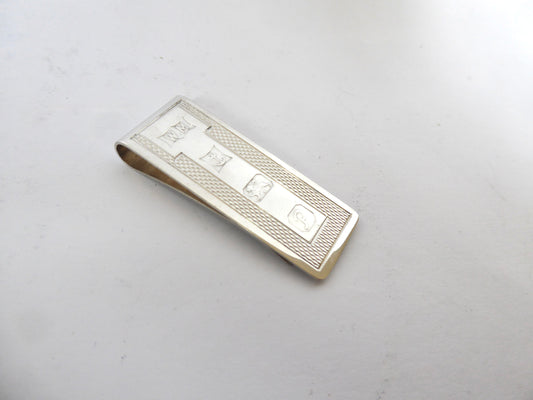 Silver Money Clip 1989