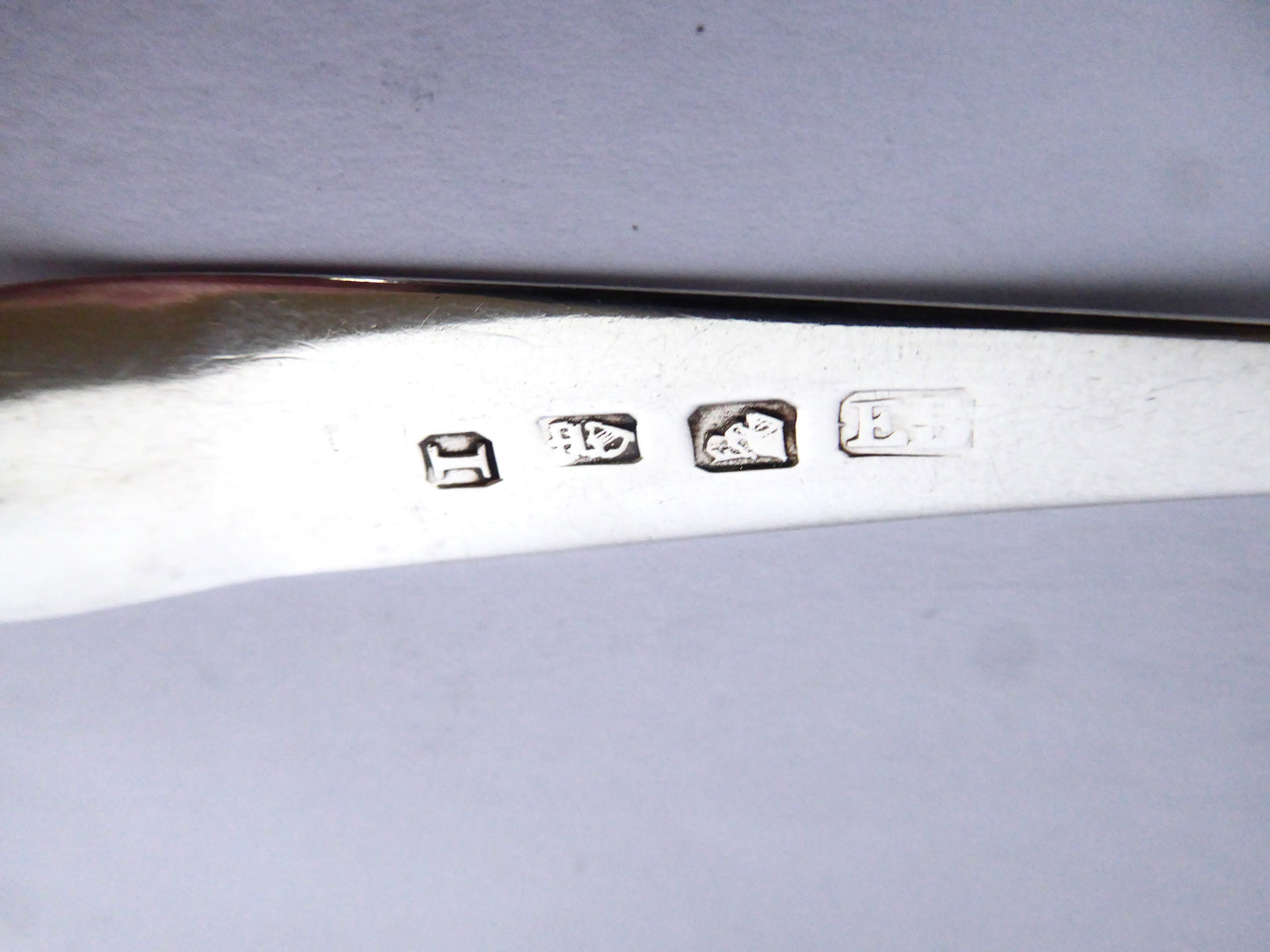 Irish Silver Dessert Spoon 1805