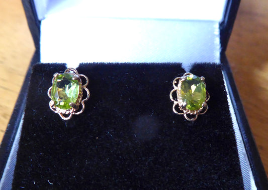 Peridot Earrings