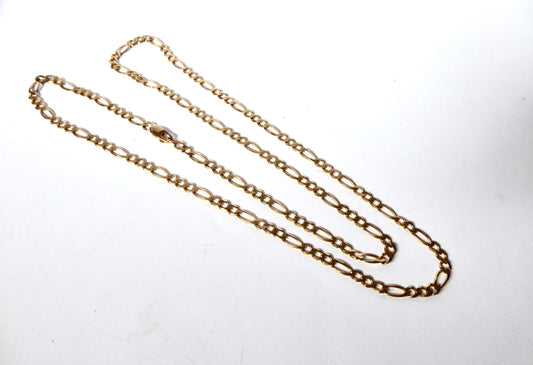 Yellow Gold Figaro Necklace