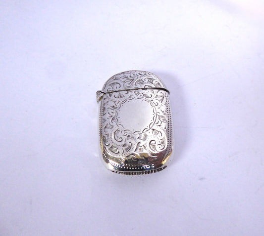 Silver Vesta Case 1899