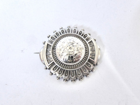 Victorian Silver Brooch