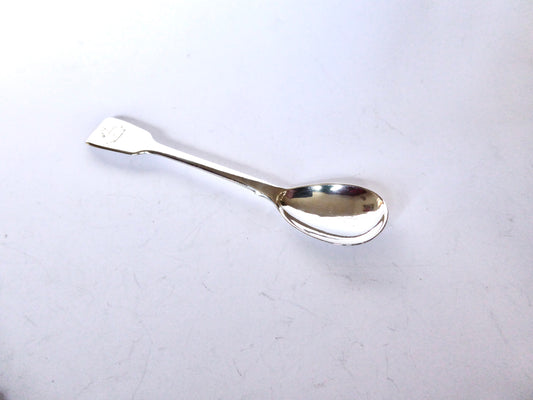 Irish Silver Salt Spoon 1839