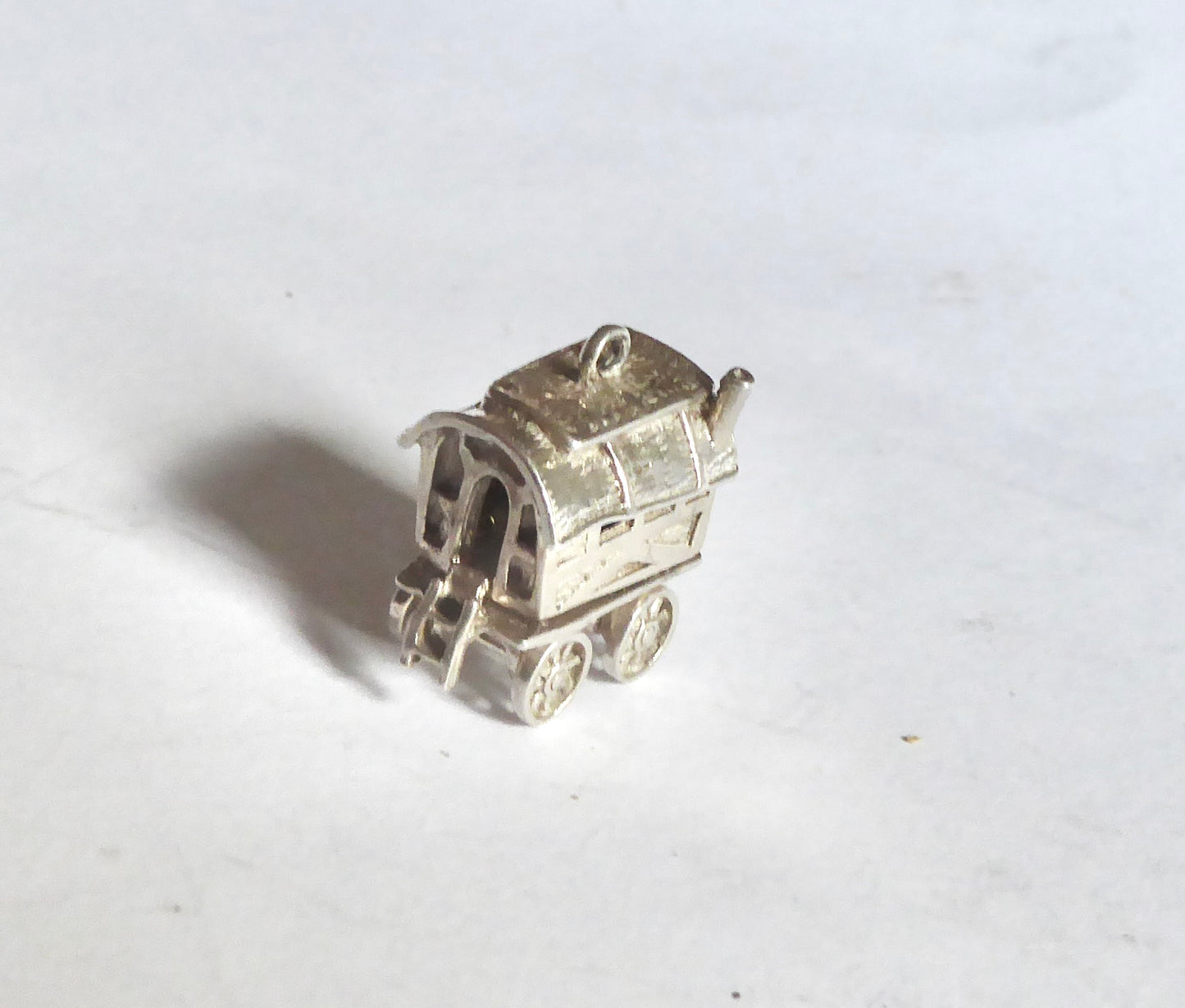 Gypsy Caravan Silver Charm