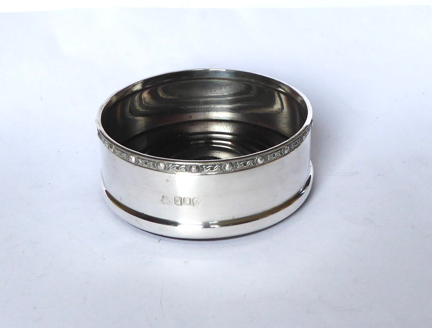 Irish Silver Coaster
