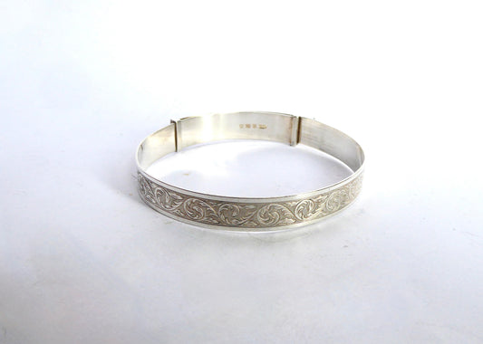Silver Child's Bangle