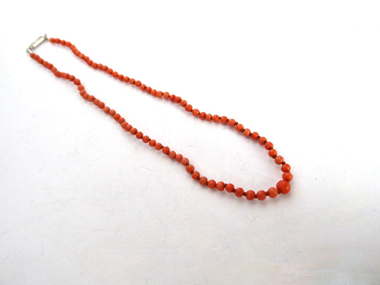 Child's coral Necklace