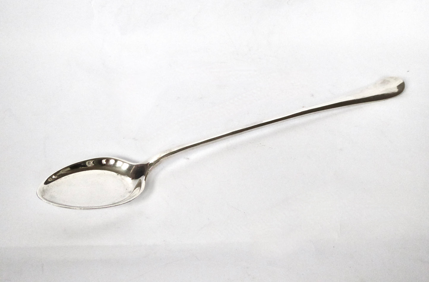 Long Handle Silver Spoon