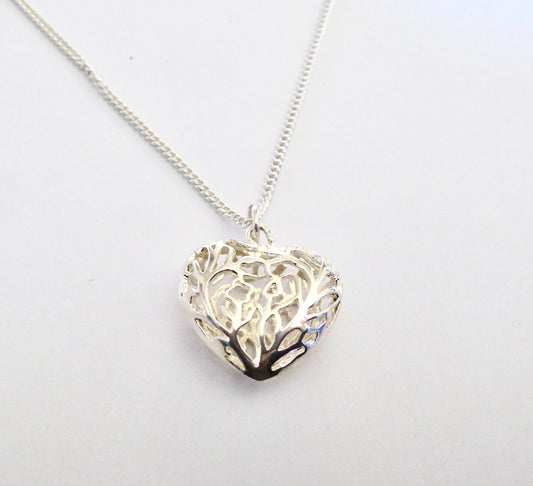 Silver Heart Pendant