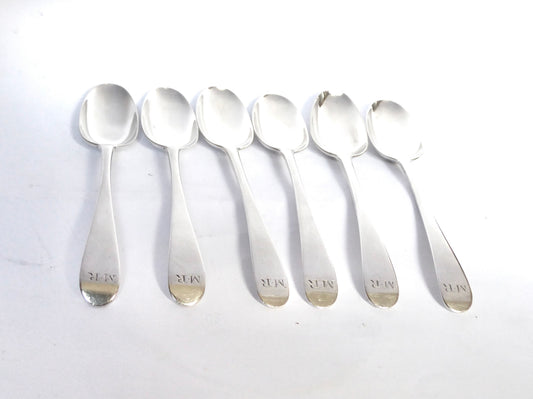 Hester Bateman Silver Teaspoons