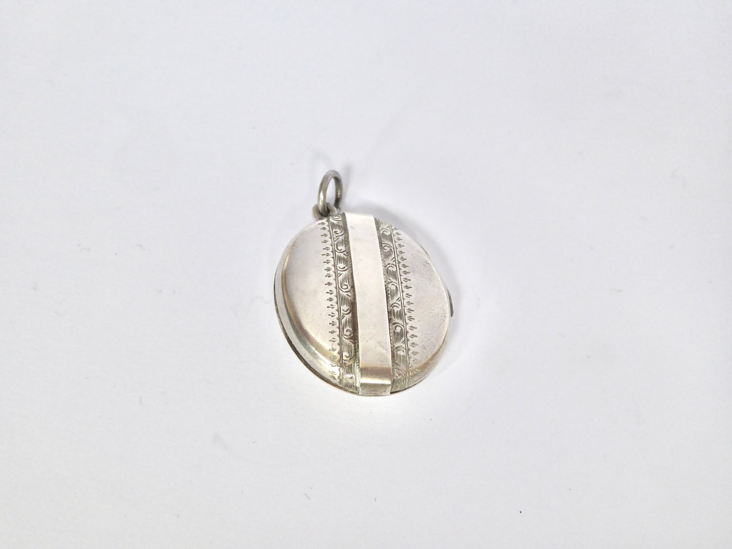 Victorian Oval Silver Locket