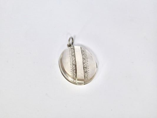 Victorian Oval Silver Locket