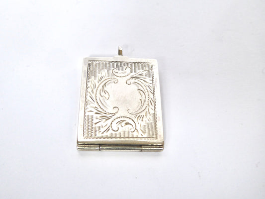 Rectangular Silver Locket