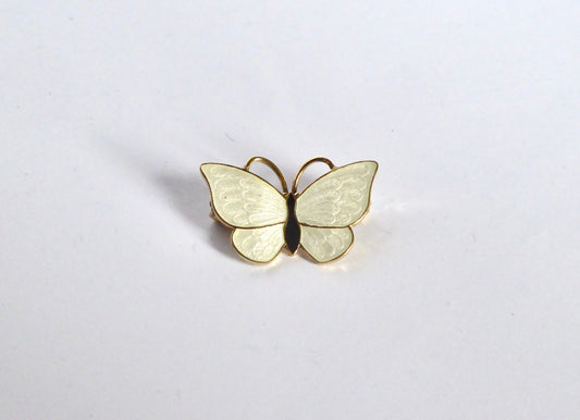 Enamel Butterfly Brooch