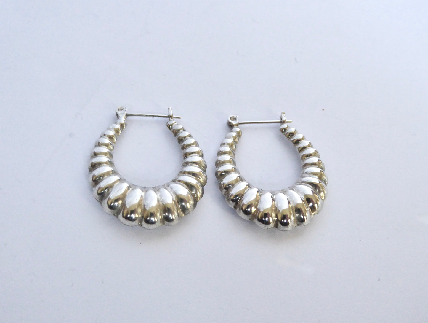 Slver Hoop Earrings