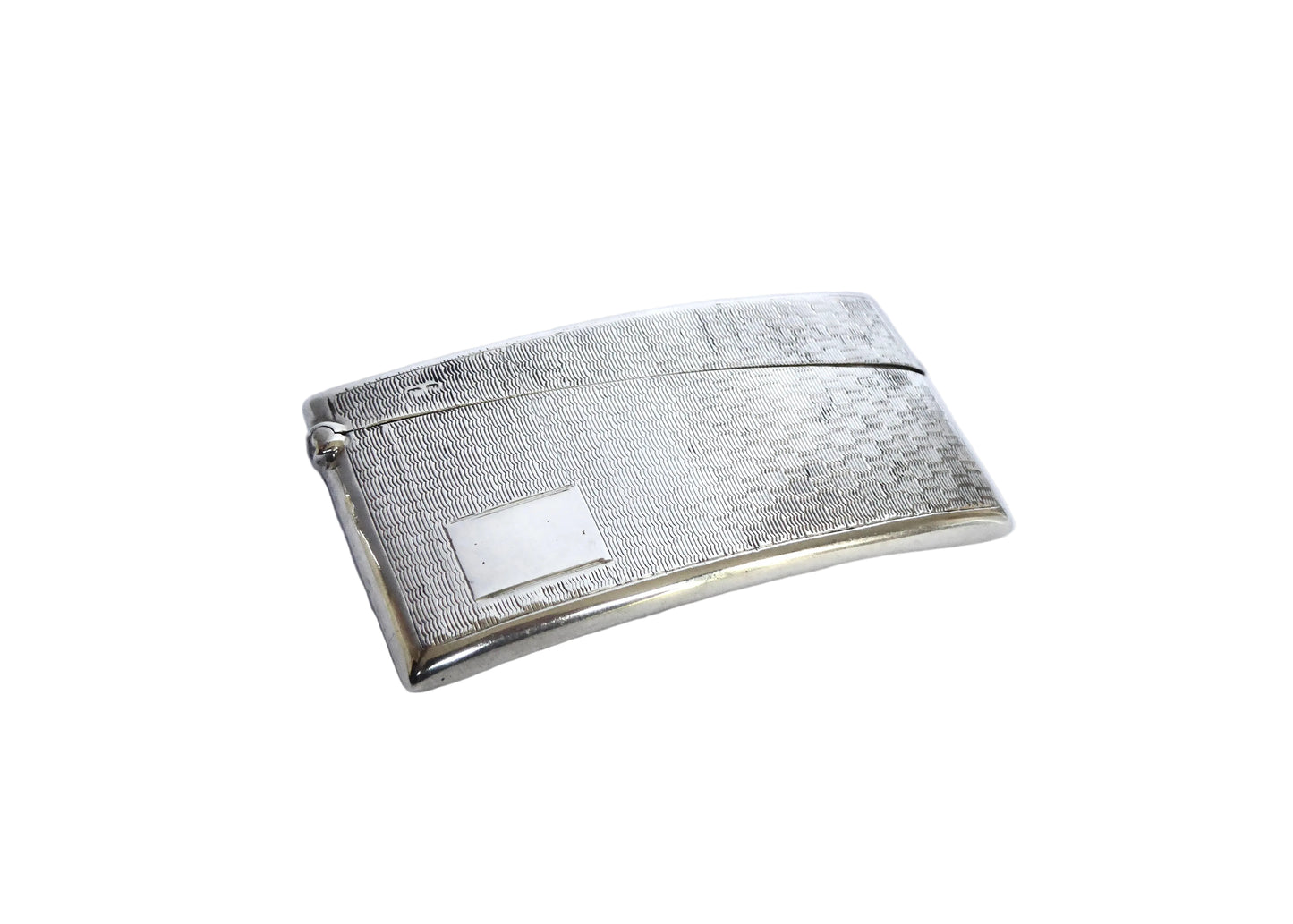 Antique Silver Card Case 1923