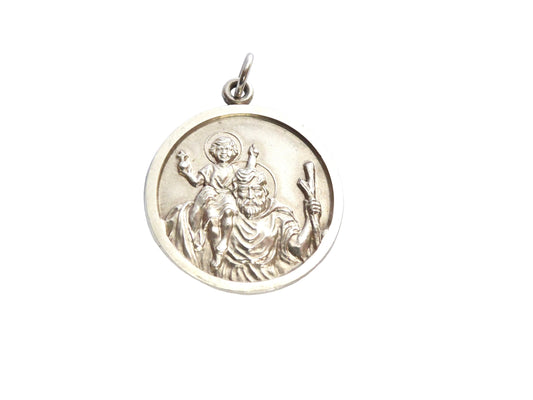 Silver St. Christopher Medal 1976