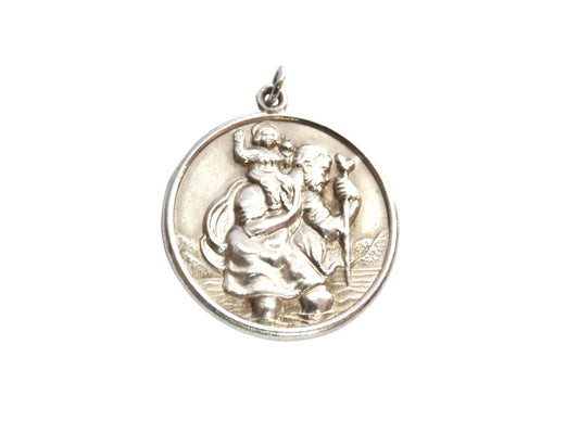 Silver St. Christopher Medal 1962