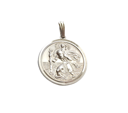 Silver St. Christopher Medal 1977