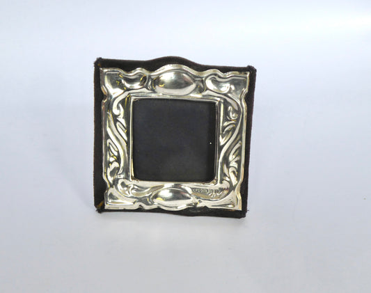 Square Silver Photograph Frame