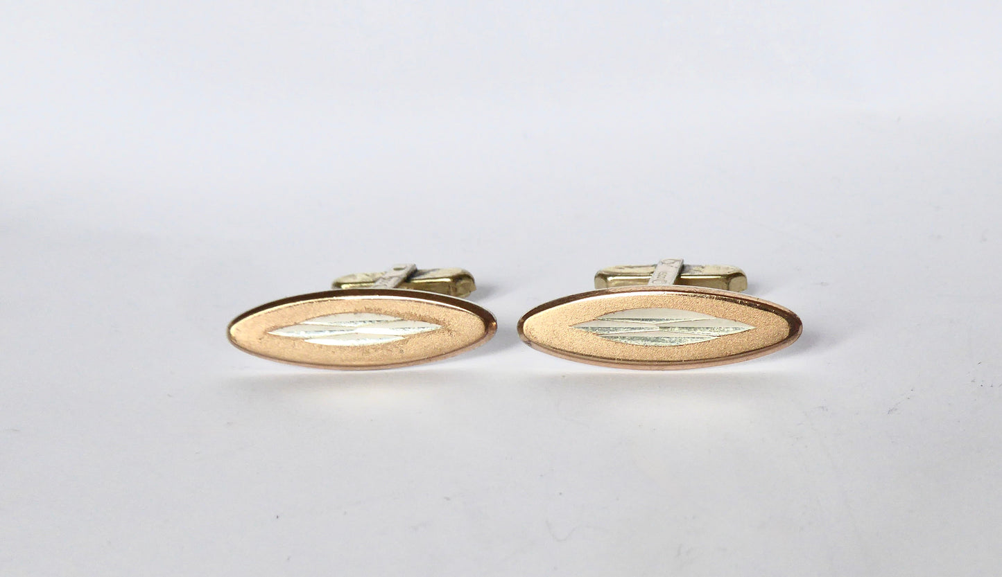 Vintage Oval Cufflinks