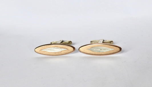 Vintage Oval Cufflinks