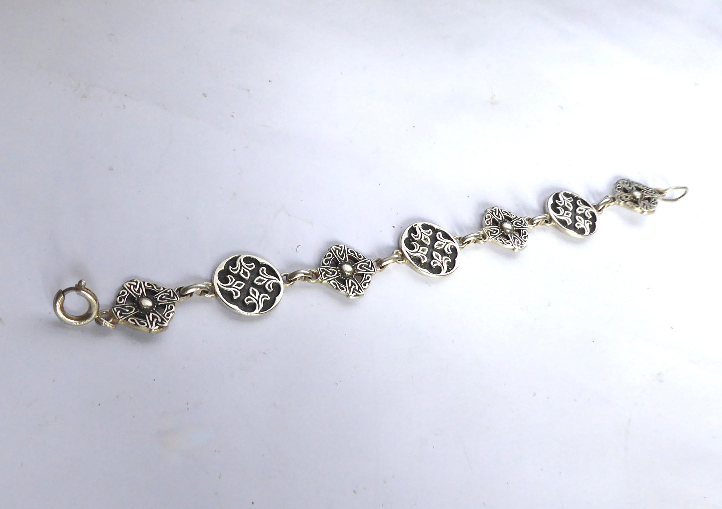 Celtic Silver  Bracelet