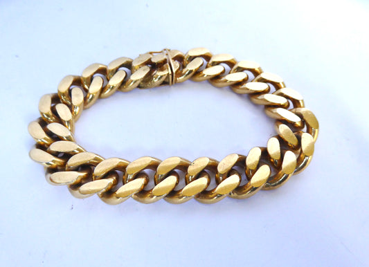 Gent's Rolled Gold Bracelet