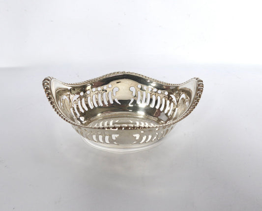 Pierced Silver Dish 1904