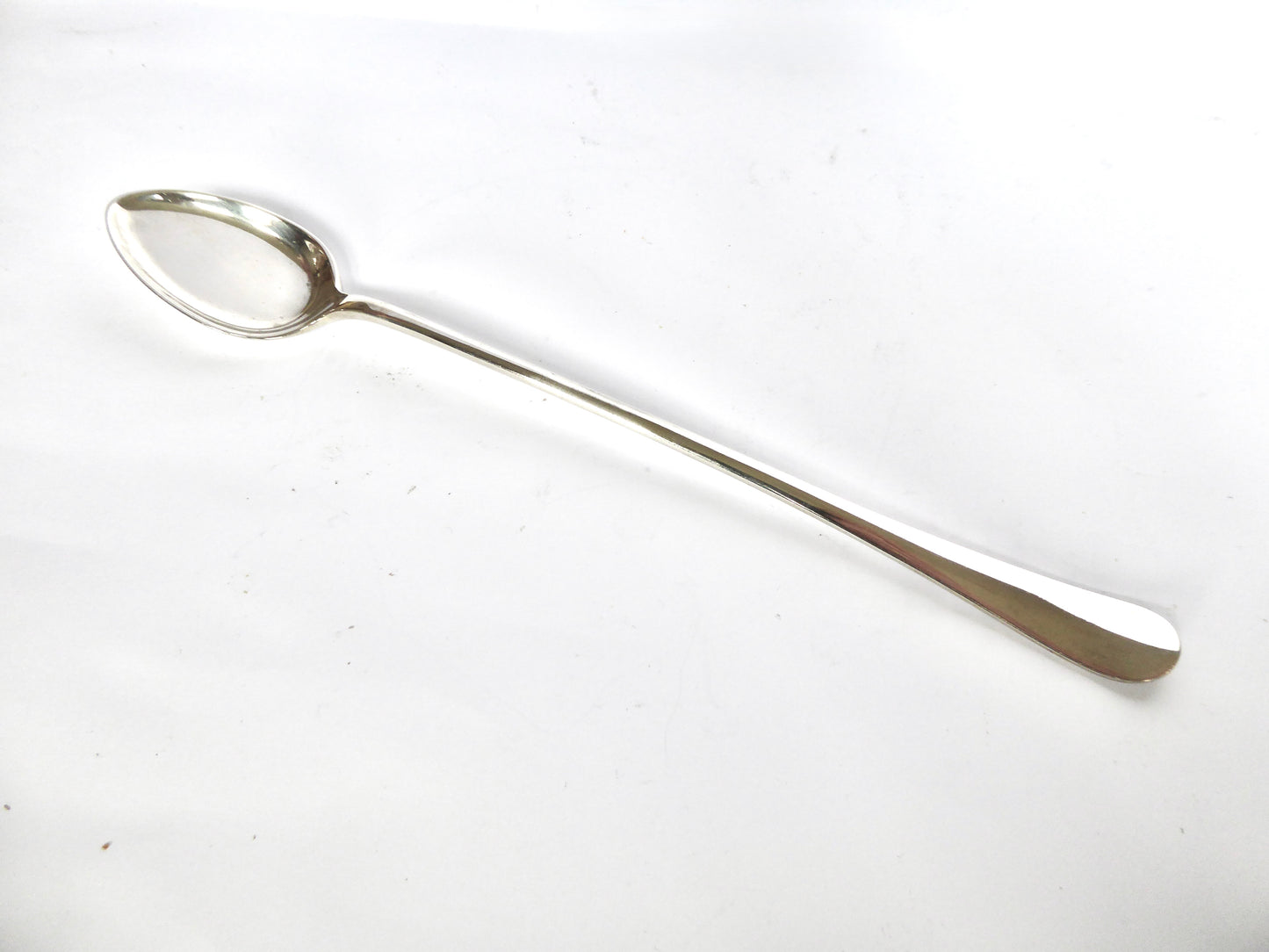 Long Handle Silver Spoon