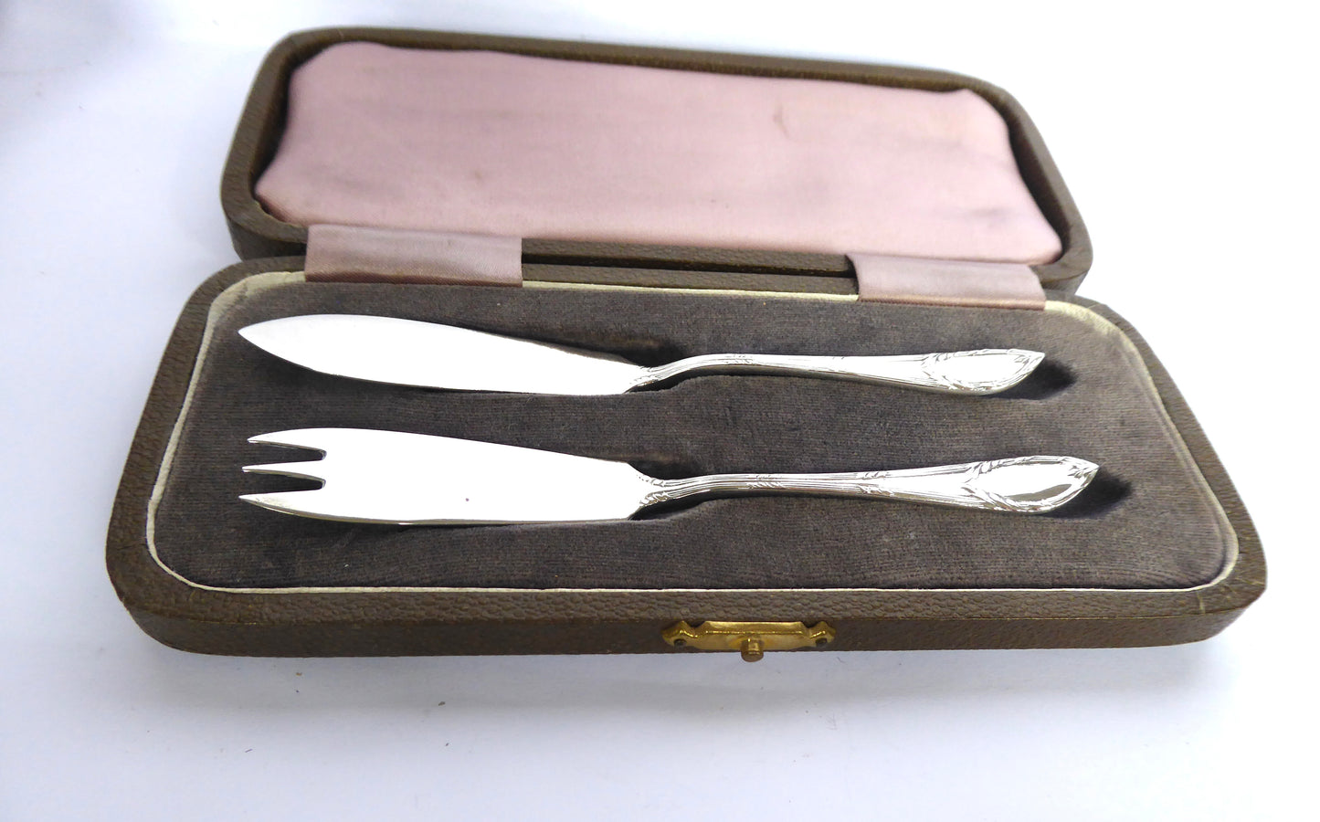 Silver Butter Knife and Fork 1932