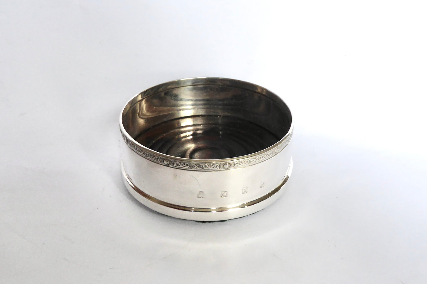 Irish Silver Coaster