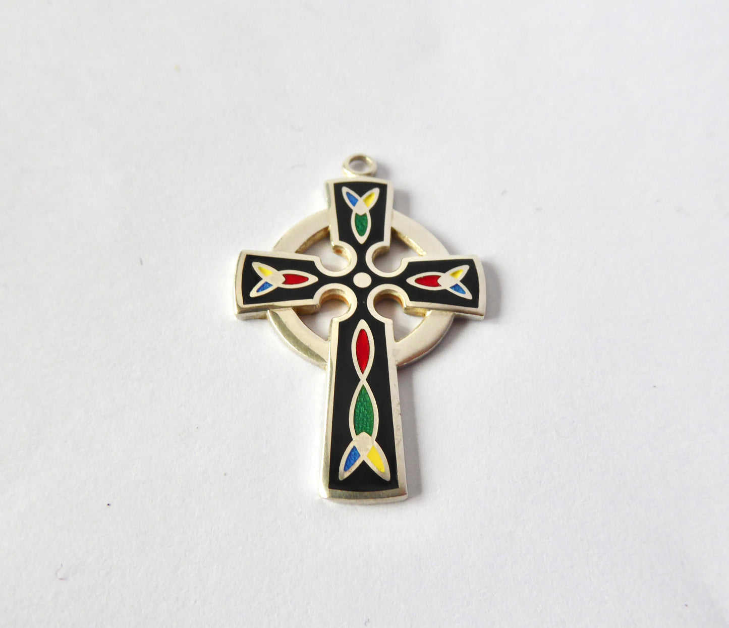 Irish Silver Celtic Cross